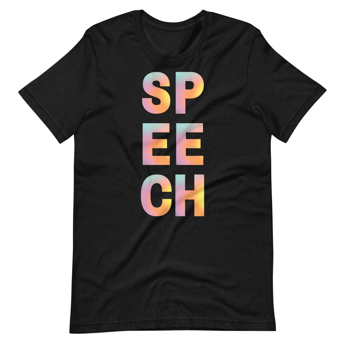 Speech Watercolor Glow Tee