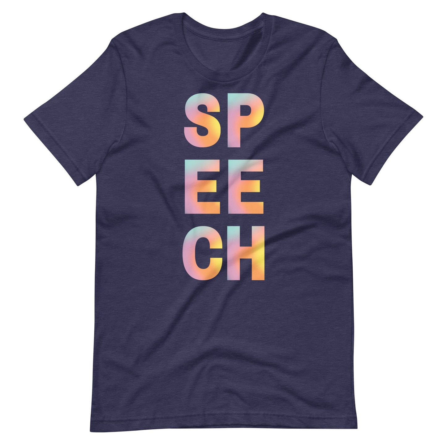Speech Watercolor Glow Tee