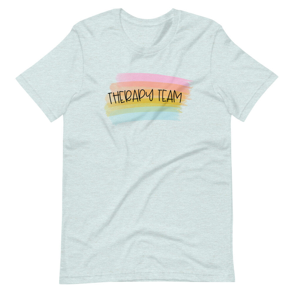 Therapy Team Rainbow Tee