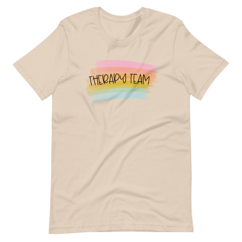 Therapy Team Rainbow Tee