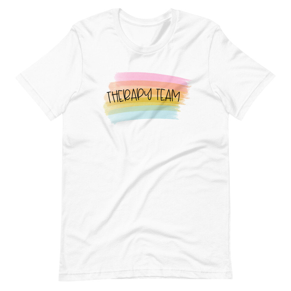Therapy Team Rainbow Tee