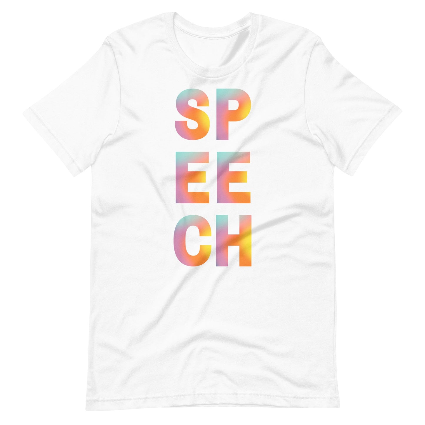 Speech Watercolor Glow Tee