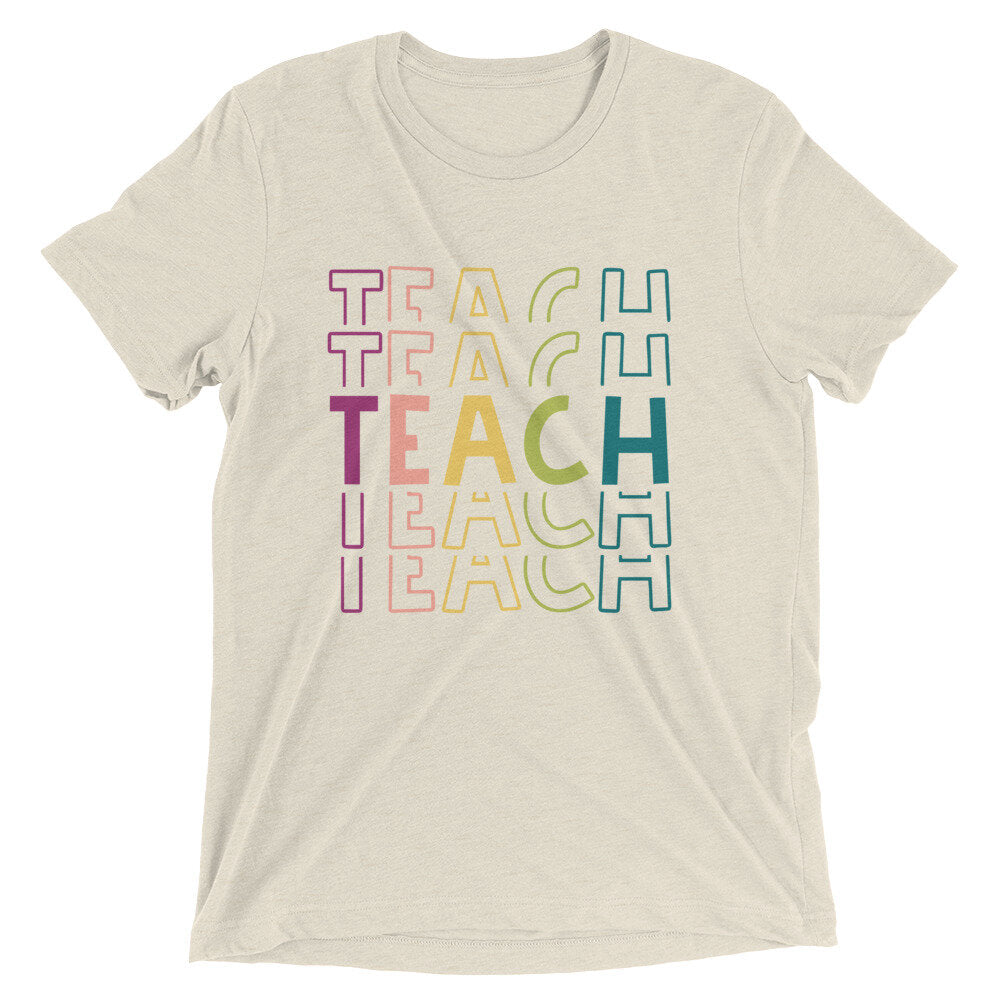 Rainbow Teach Tee