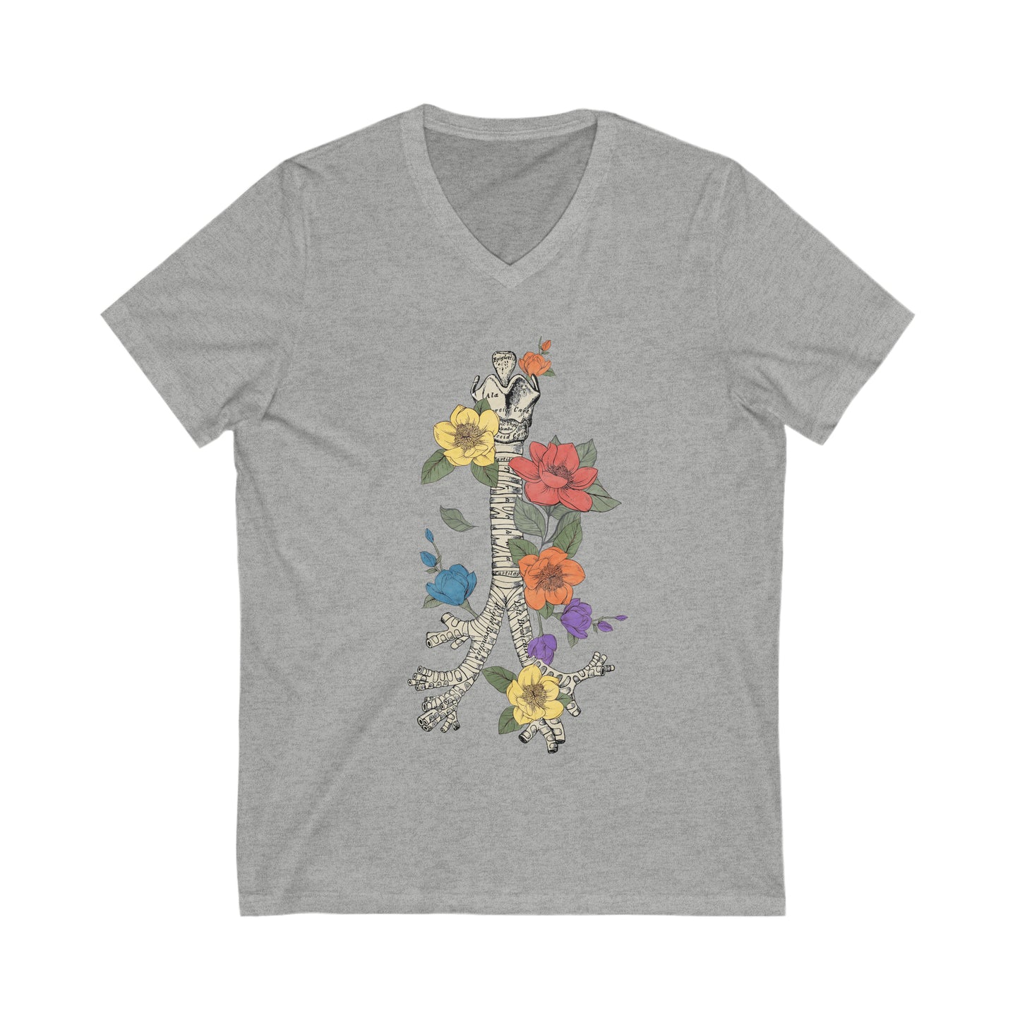 Floral Bronchial Tee