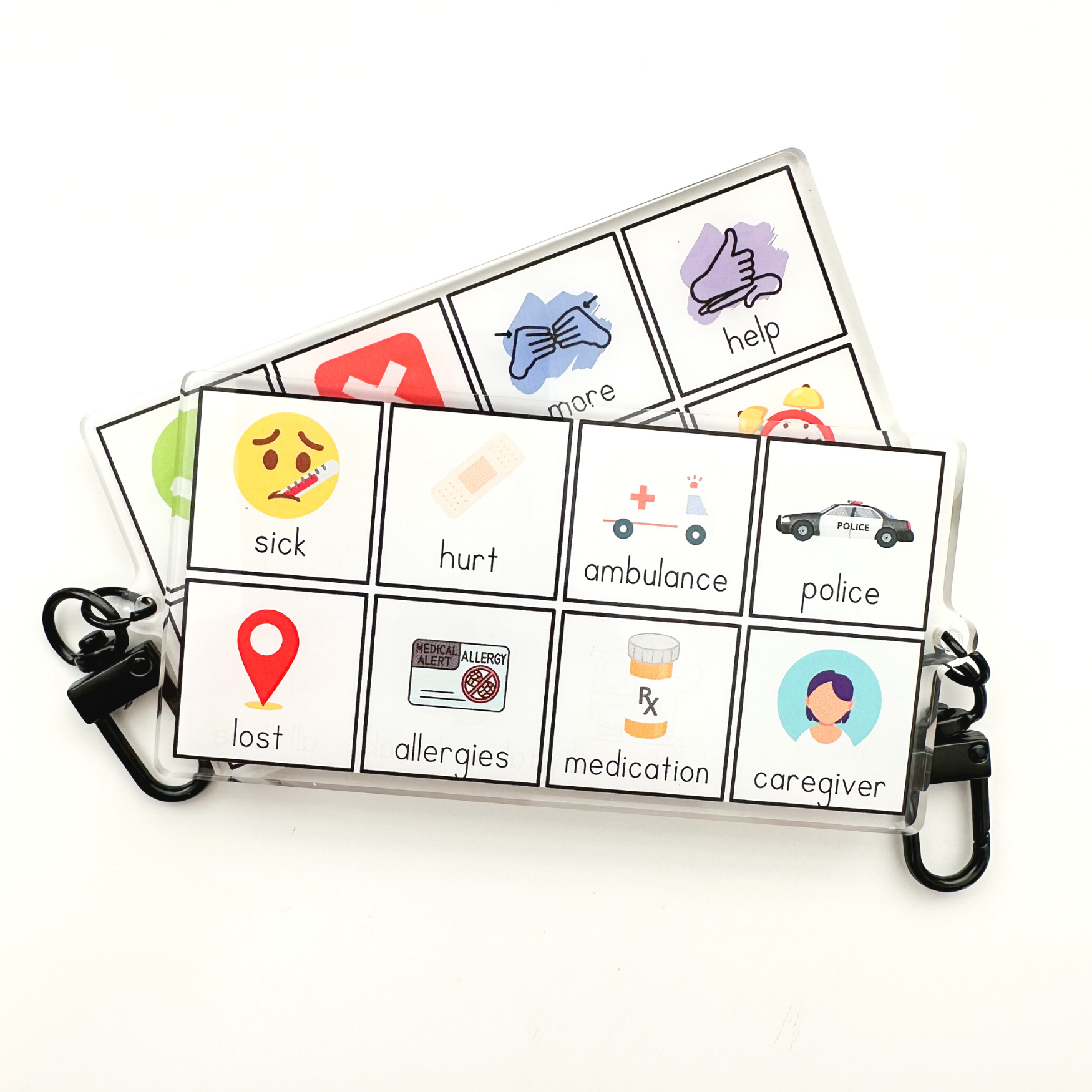 Mini AAC Board Keychain – Play Therapy Creative