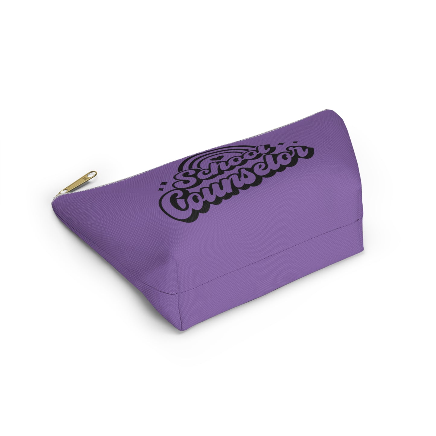 Customizable School Counselor Pencil Pouch w T-bottom