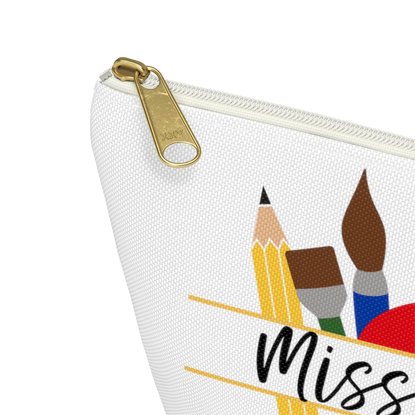 Customizable Pencil Pouch w T-bottom