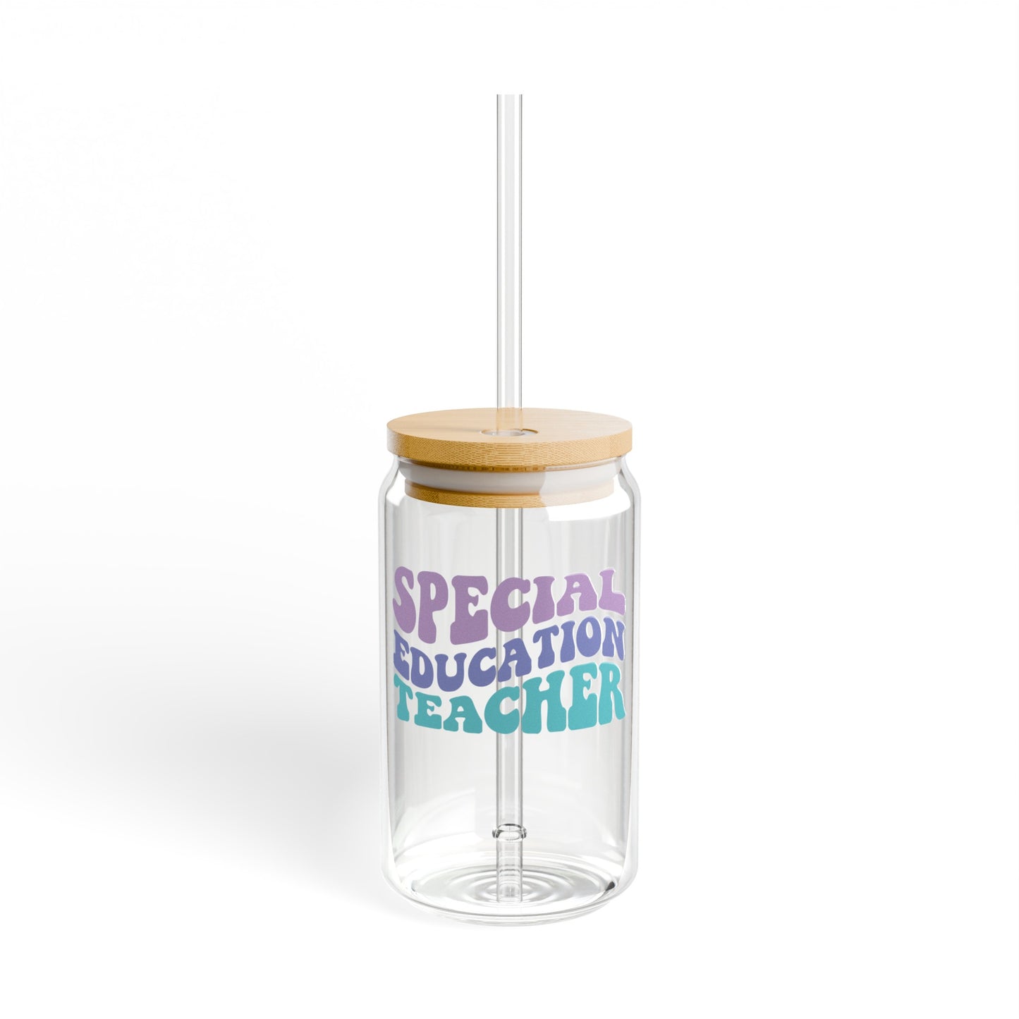 SpEd Teacher Glass Can Cup | 16oz