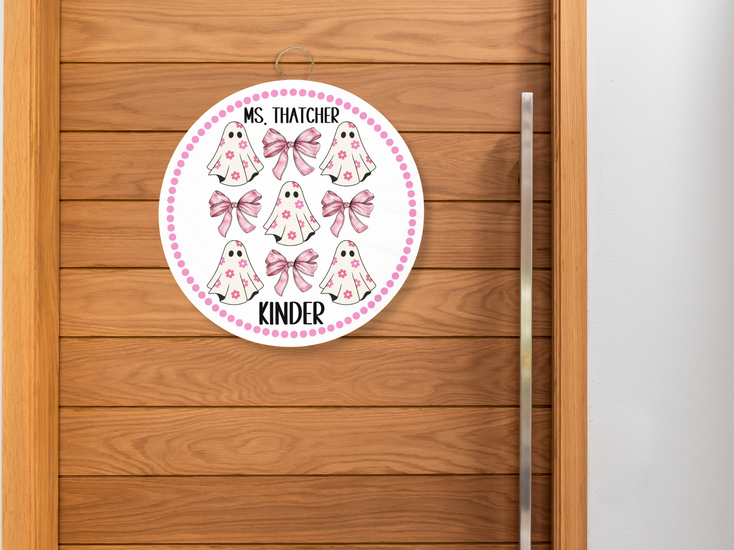 Custom Door Sign | Ghosts