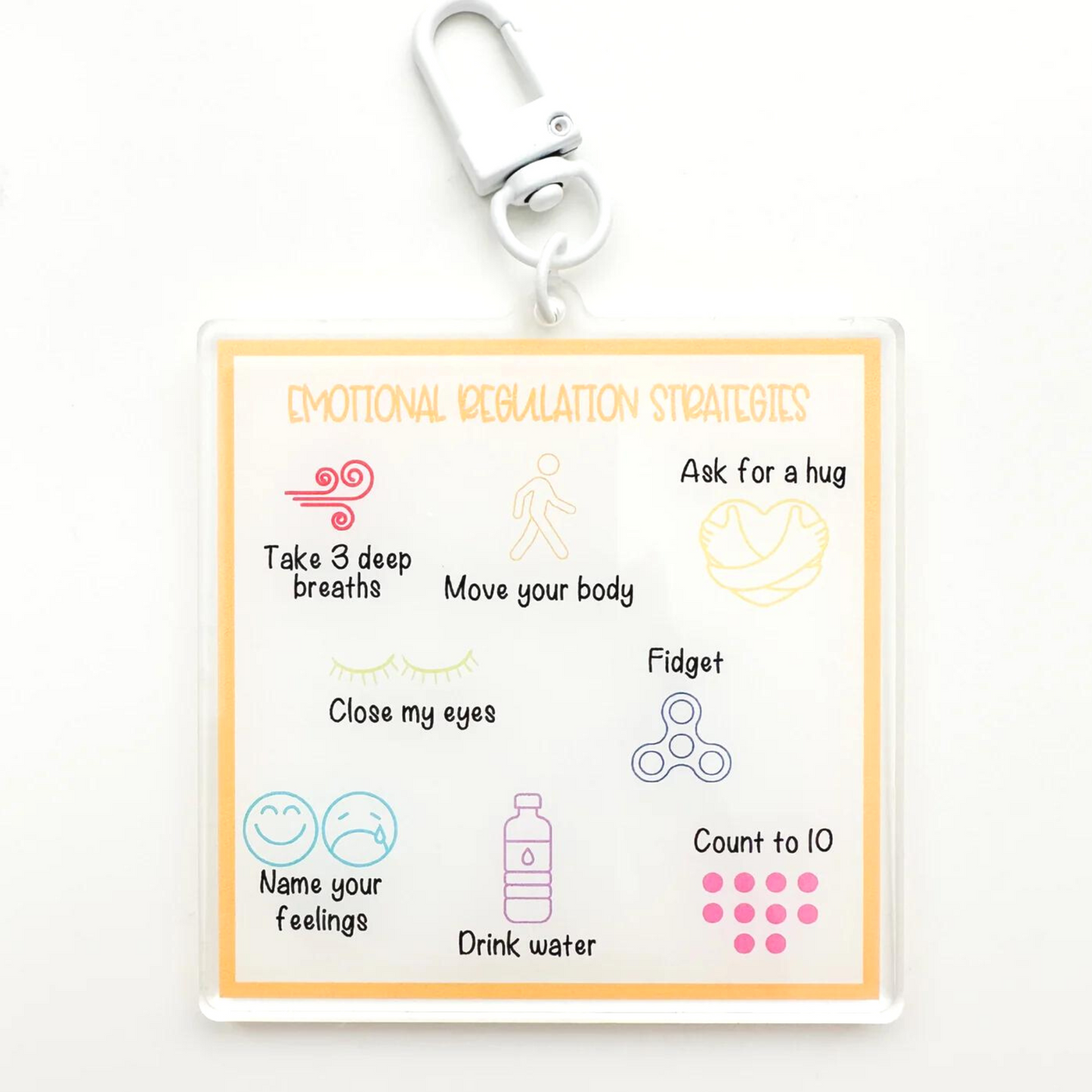Student Support Keychains