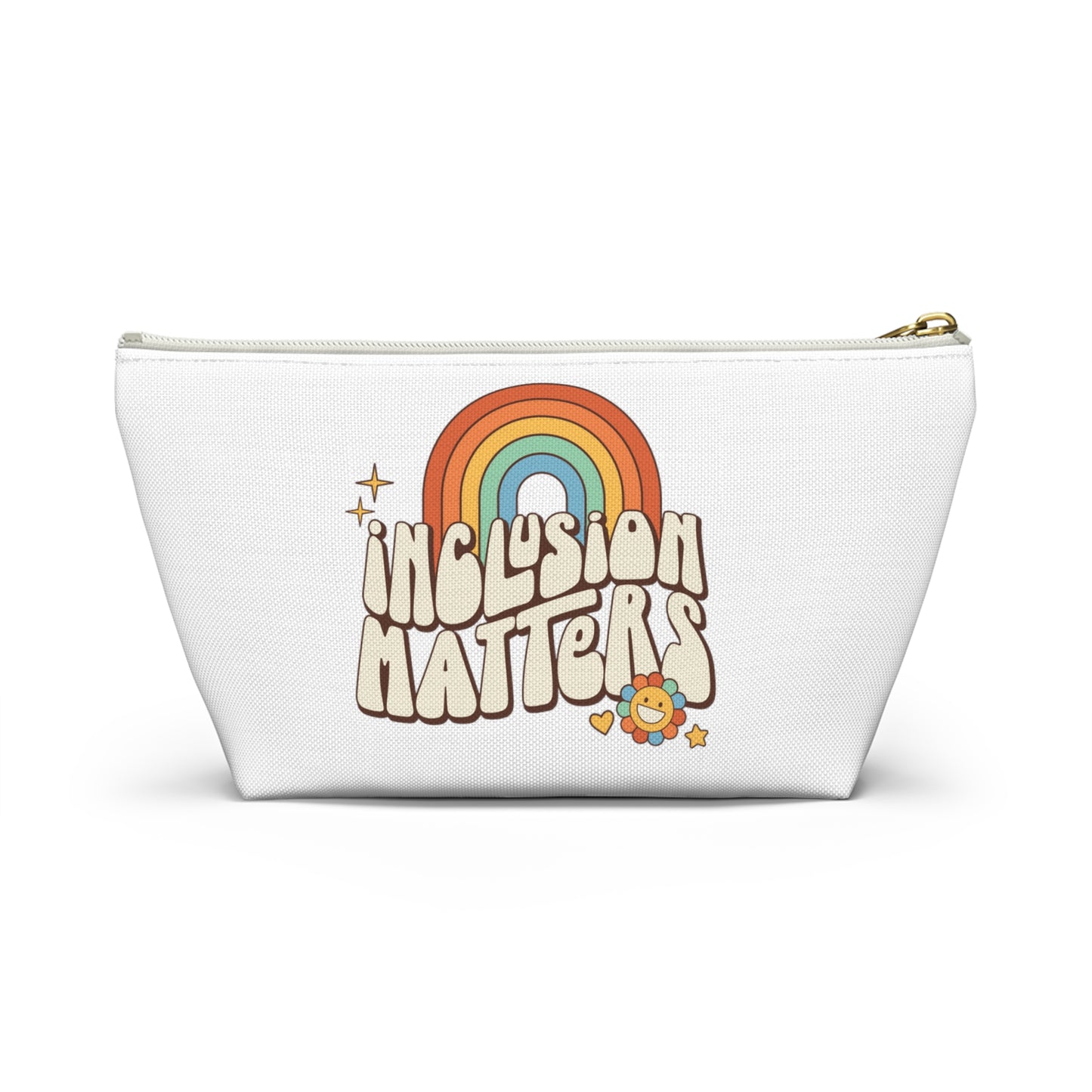 Inclusion Matters Pencil Pouch w T-bottom