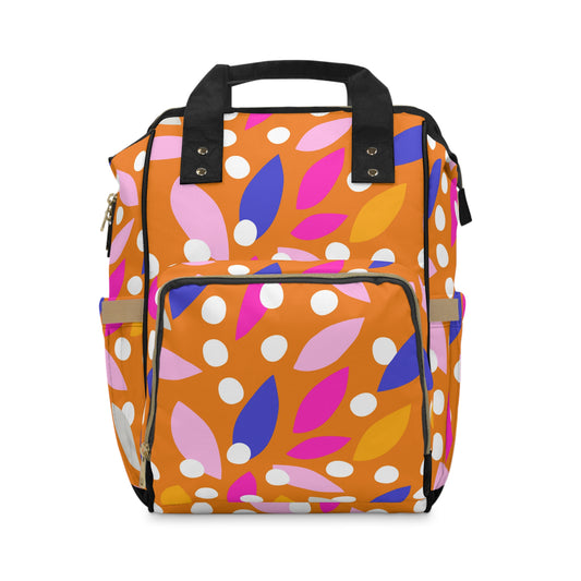 Abstract Floral Backpack