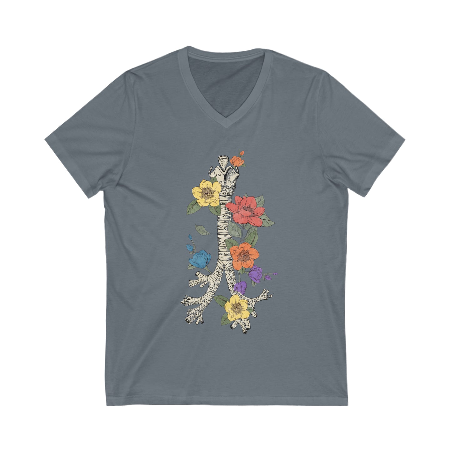 Floral Bronchial Tee