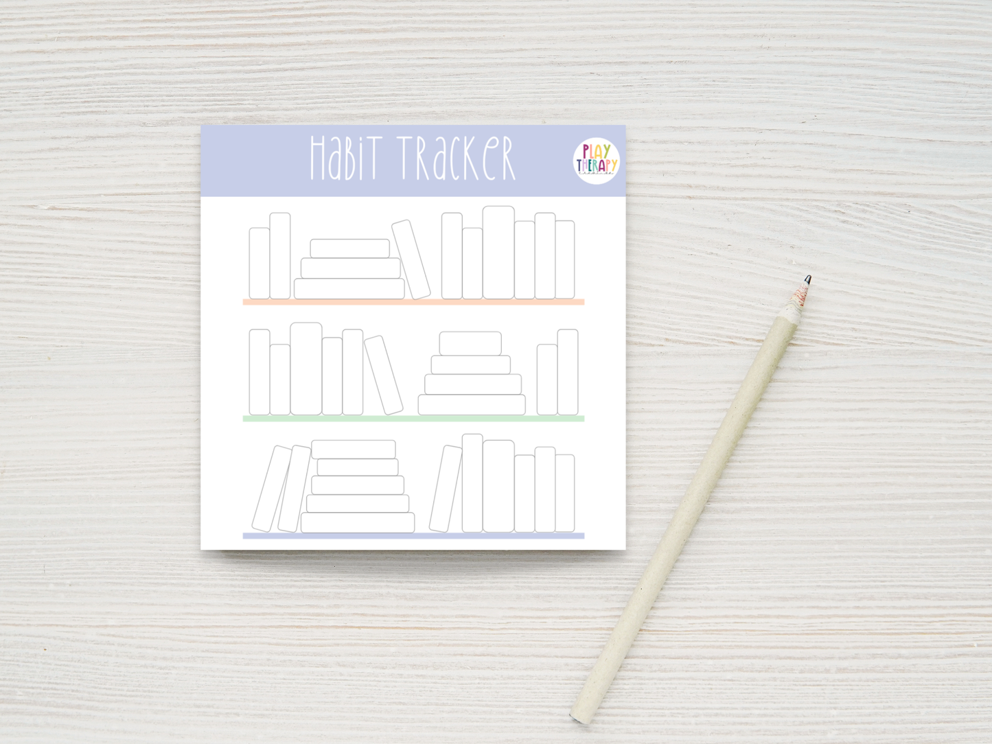 Habit Tracker Sticky Notes