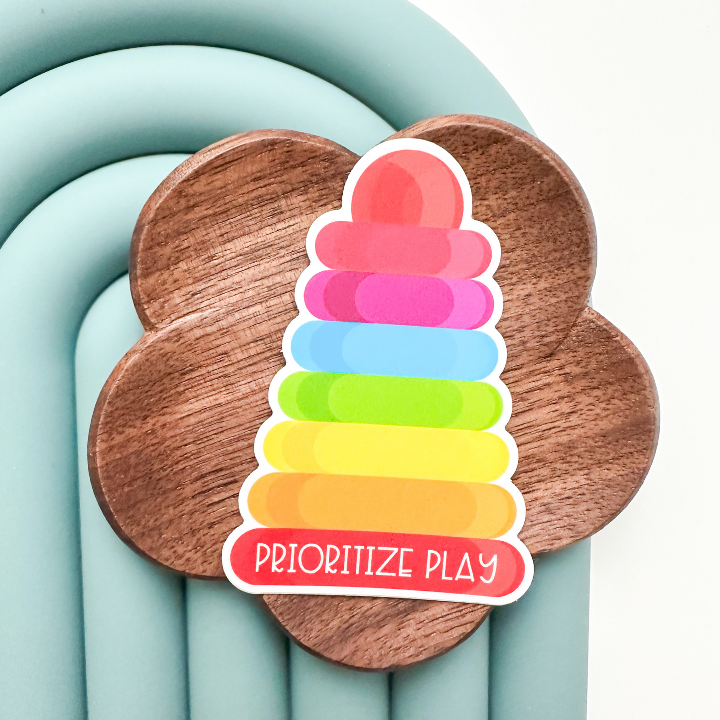 Prioritize Play Sticker