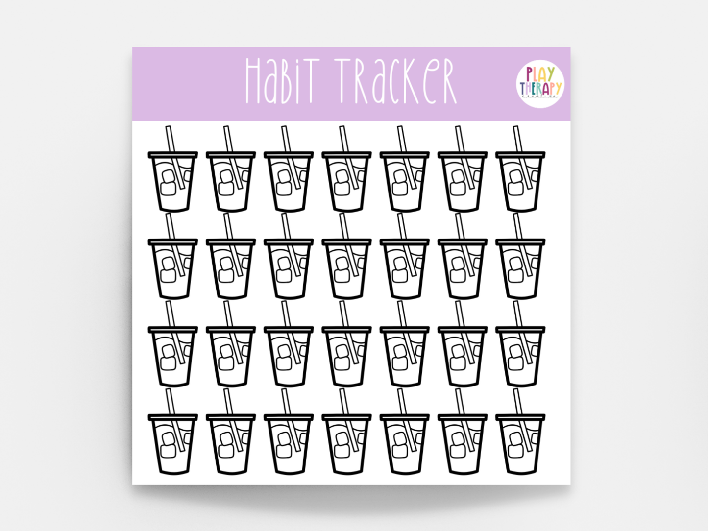 Habit Tracker Sticky Notes