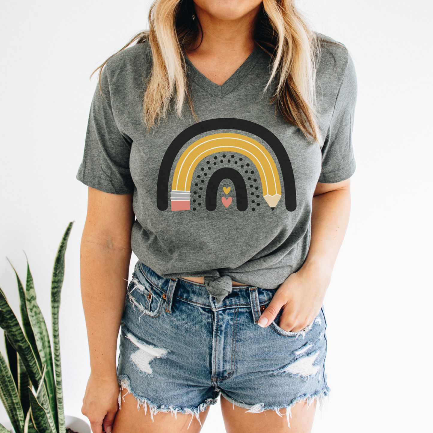 Pencil Rainbow Tee