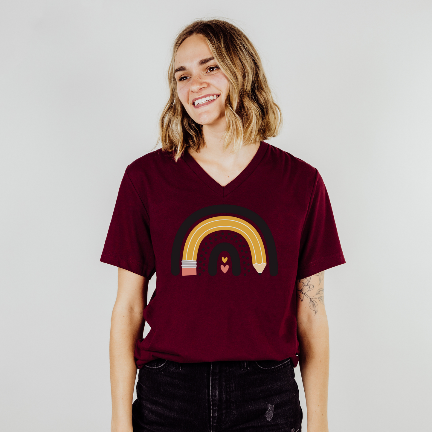 Pencil Rainbow Tee