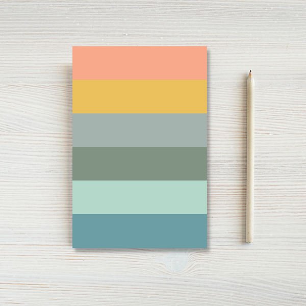 Muted Stripe Sticky Notes (4 x 6 in) – Play Therapy Creative