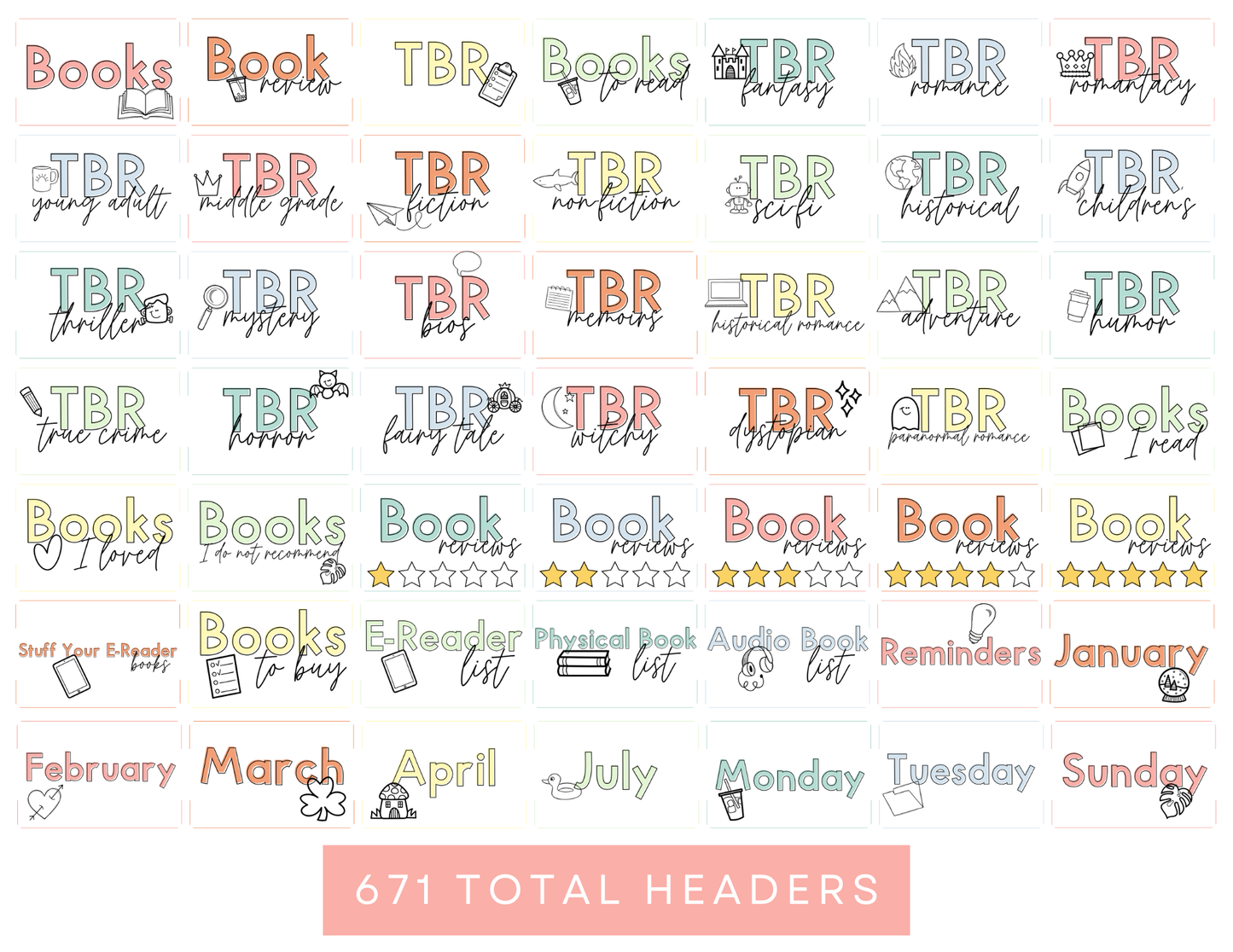 650+ Google Keep Headers for Readers | Google Keep Colors