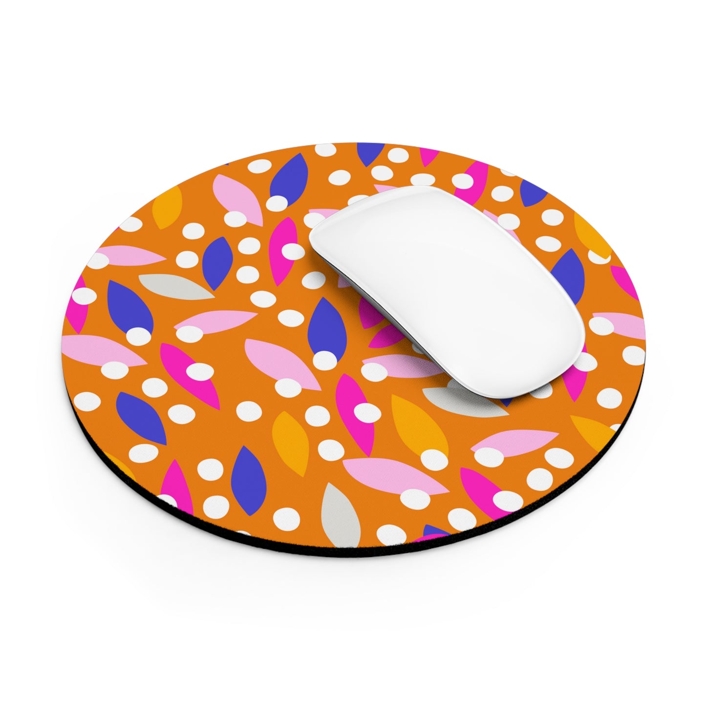 Abstract Floral Mouse Pad