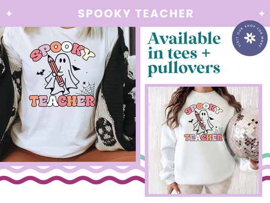 Spooky Teacher Tee