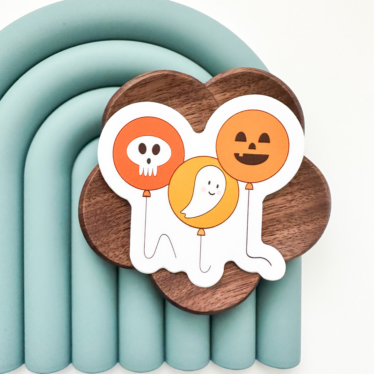 Spooky Balloons Sticker