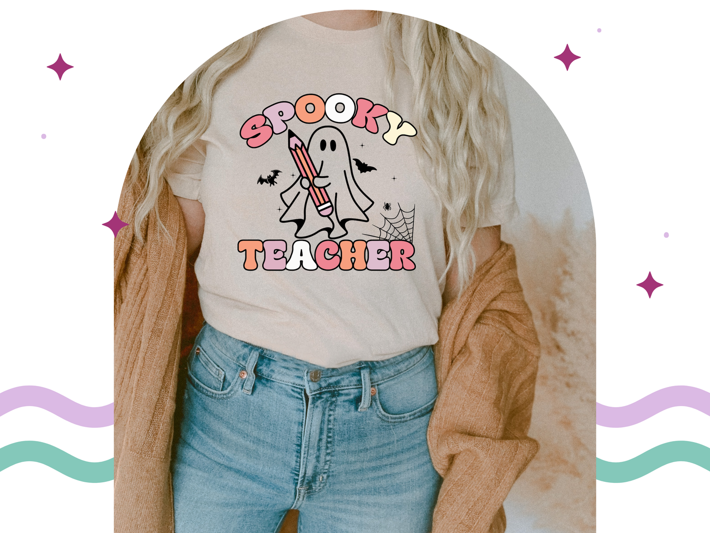 Spooky Teacher Tee