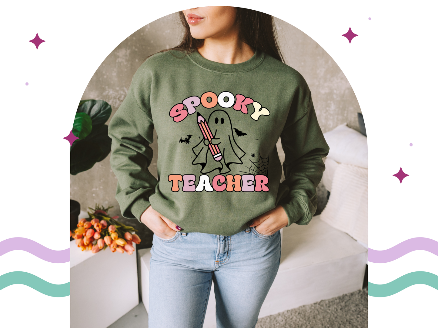 Spooky Teacher Tee