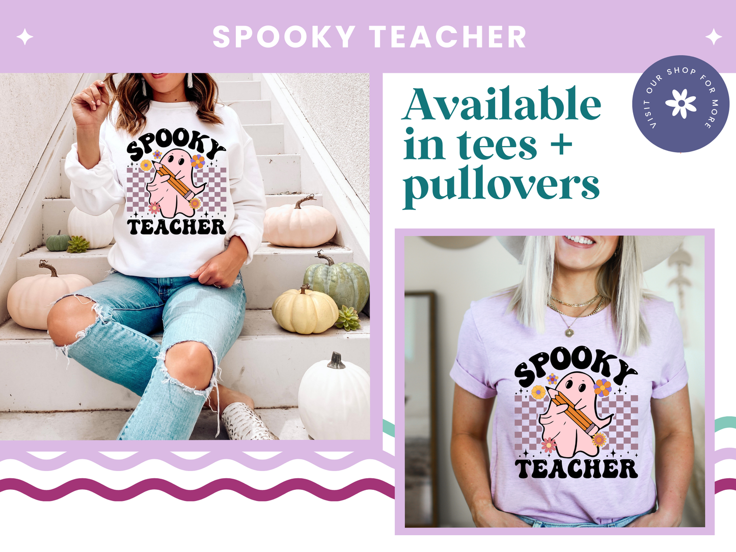 Spooky Teacher Tee