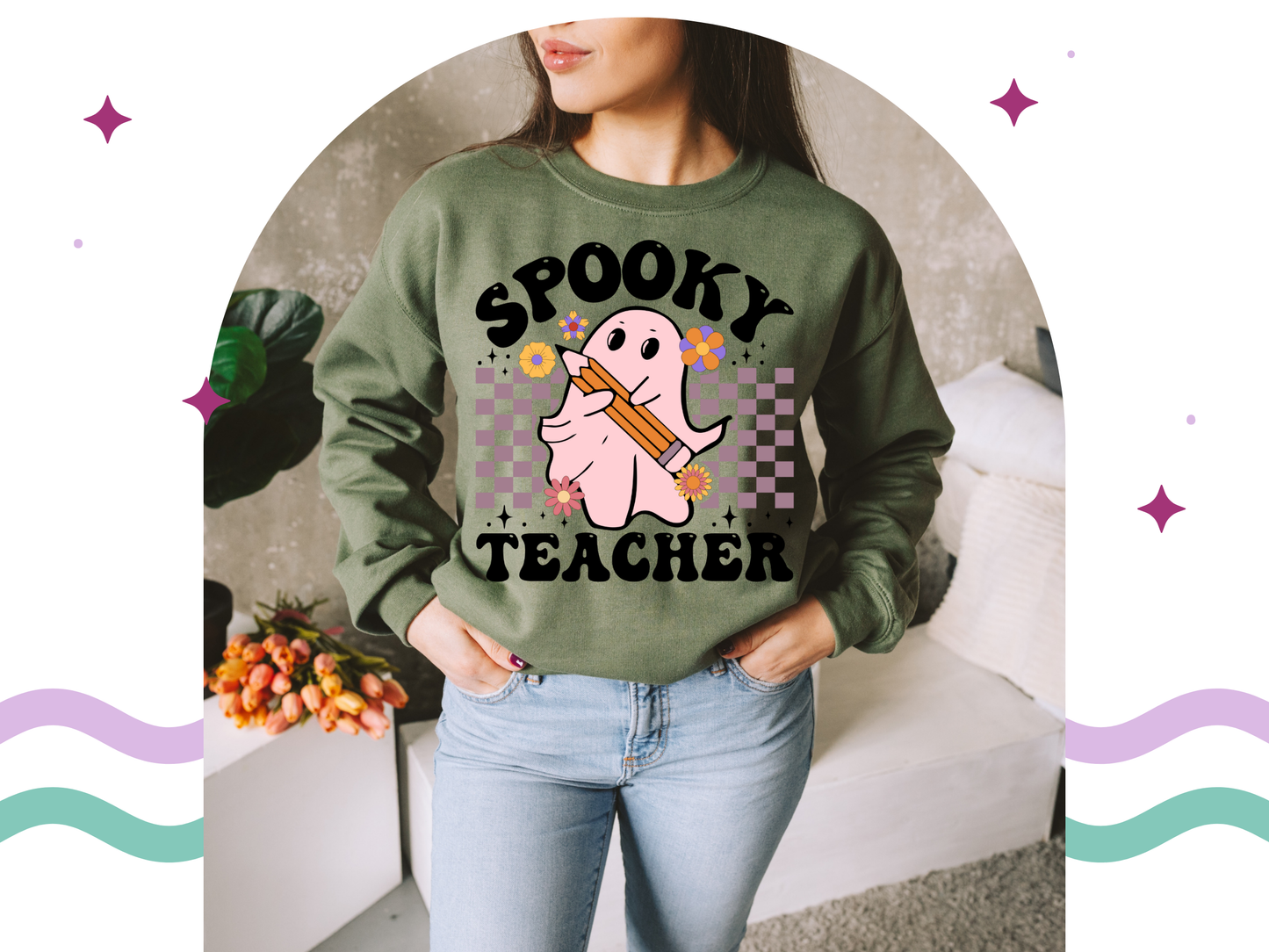 Spooky Teacher Tee