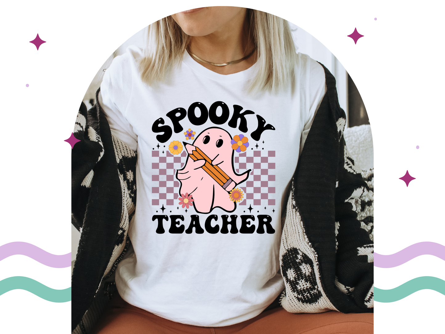 Spooky Teacher Tee