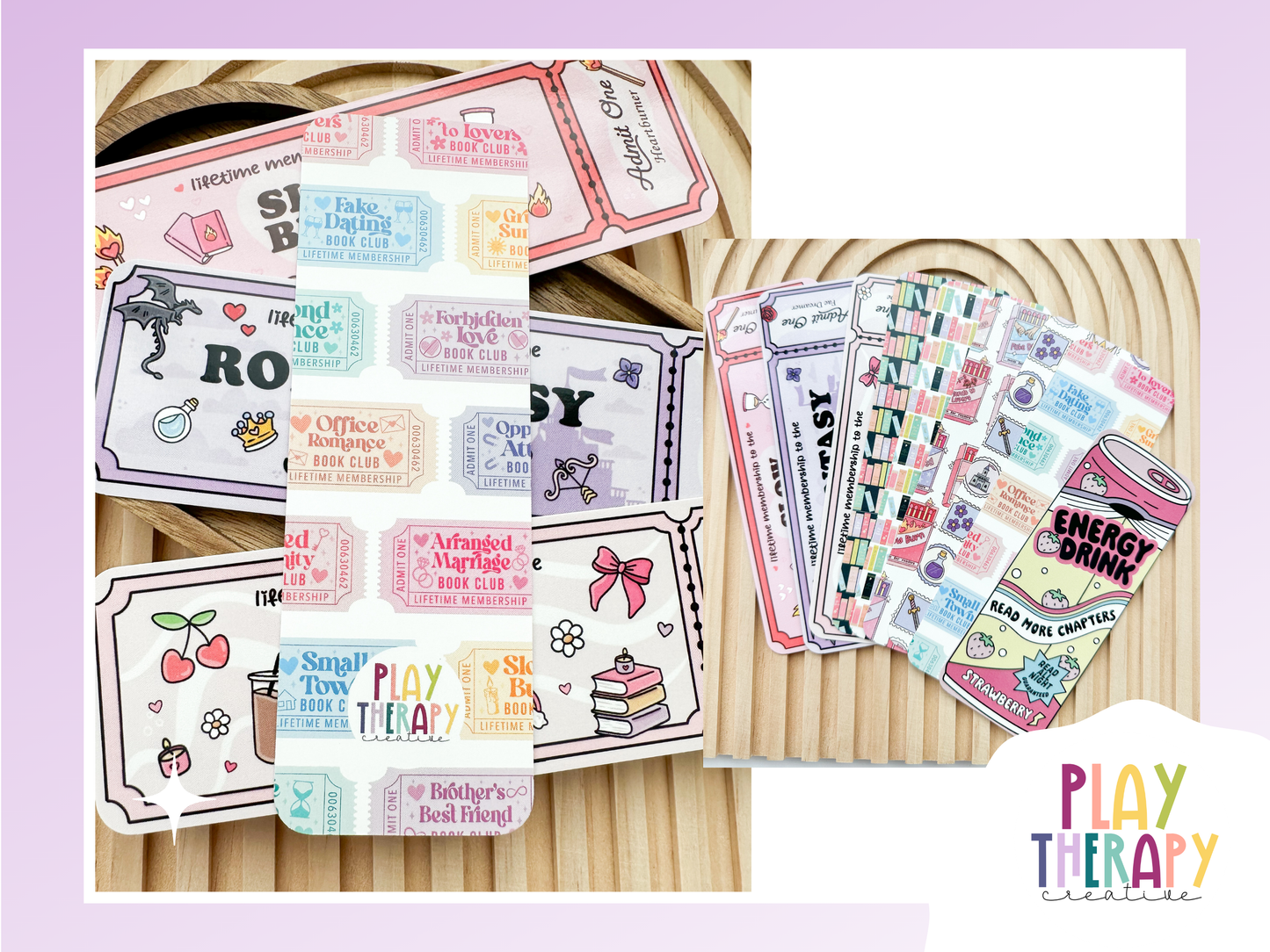 Book Trope Bookmarks