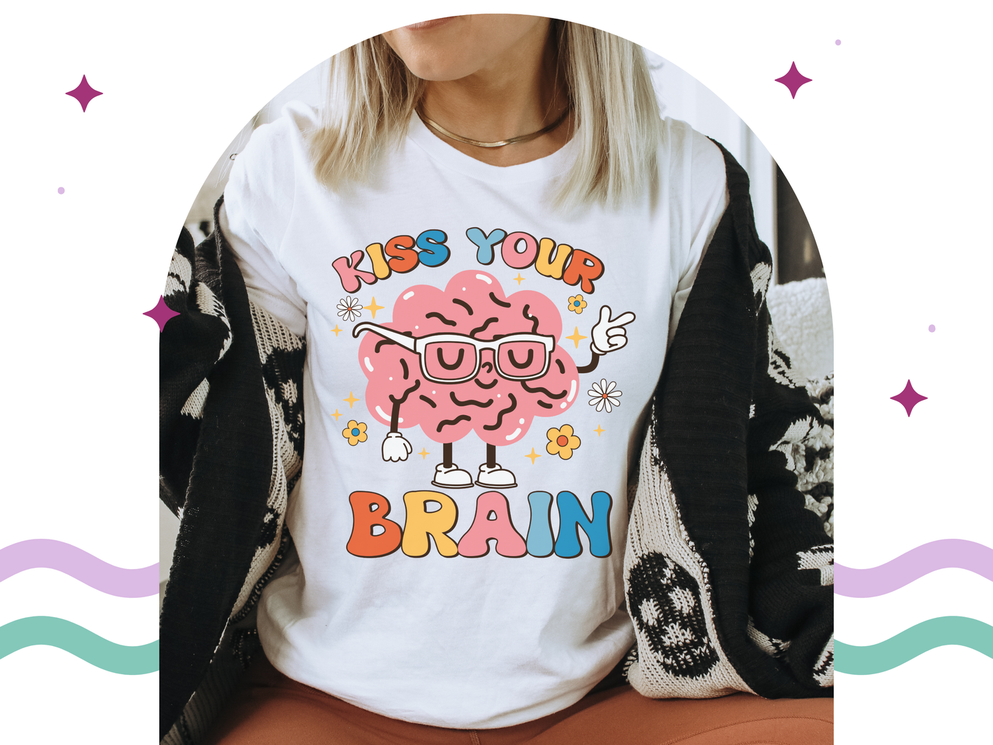 Kiss Your Brain Tee