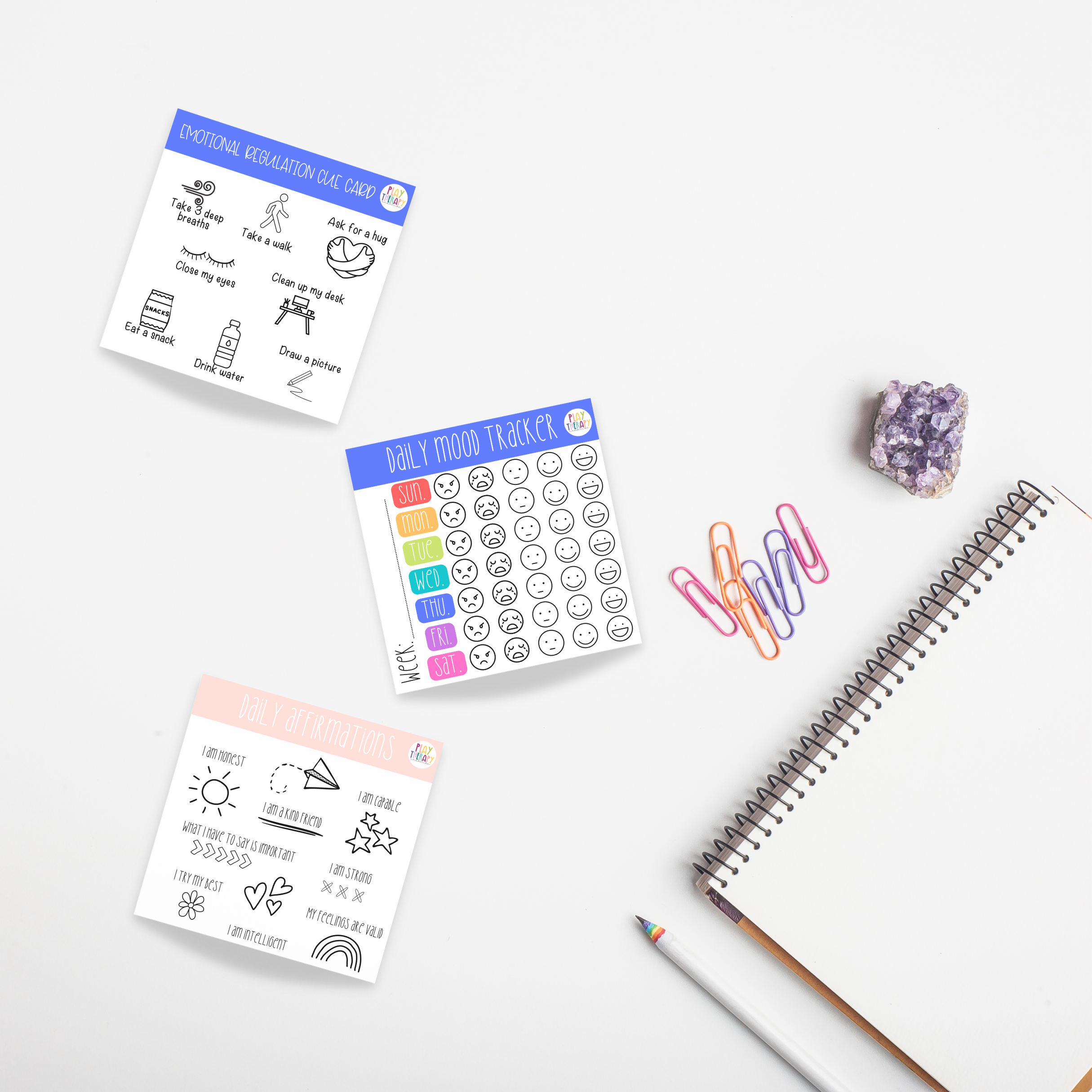 Sticky Note Play 3x3 Sticky Notes – Play Therapy Creative