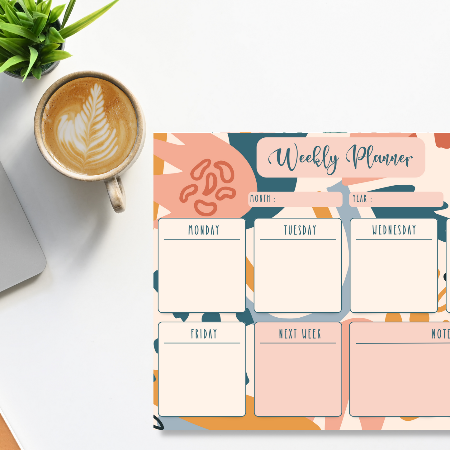 Weekly Planner Notepads (8.5 x 11)