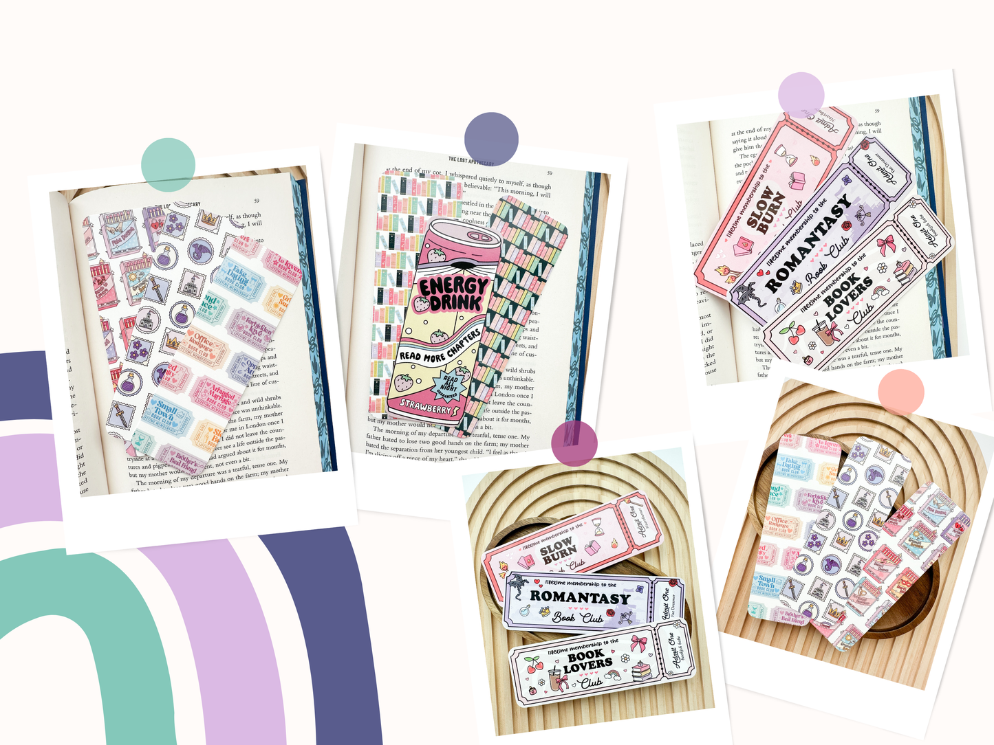 Book Trope Bookmarks