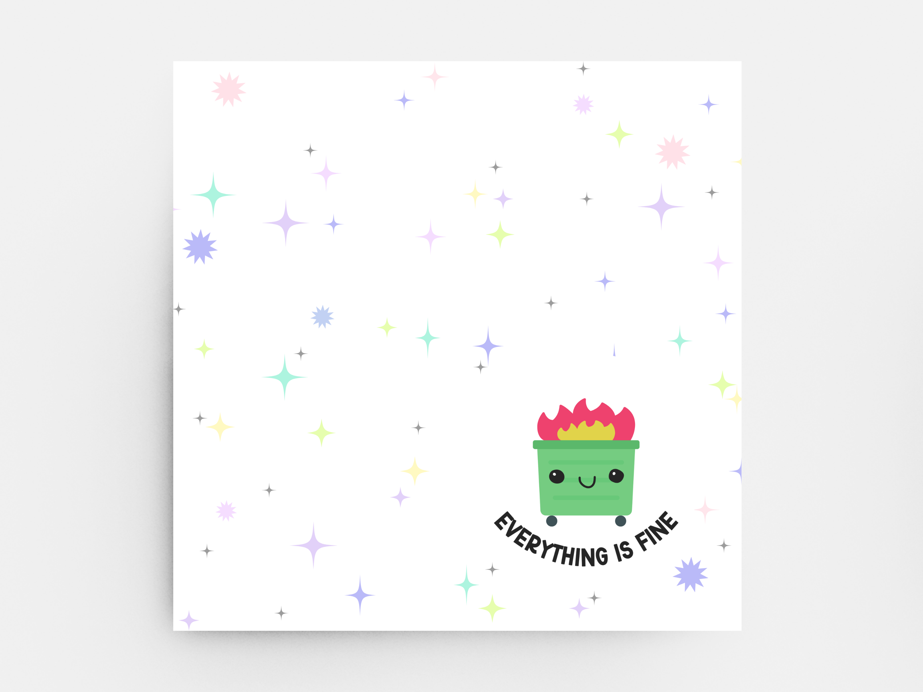 Dumpster Fire Sticky Notes – Play Therapy Creative