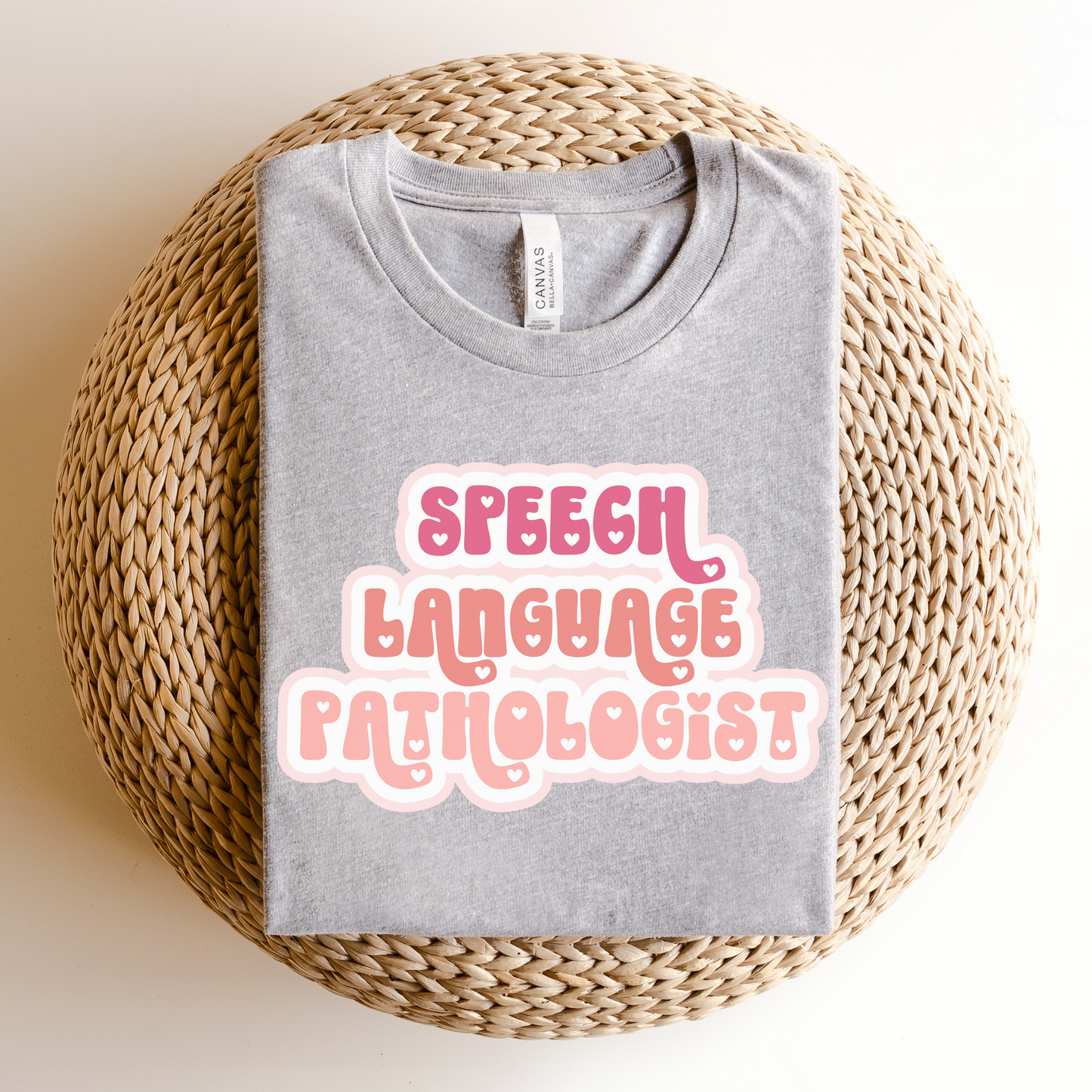 Speech Language Pathologist Love Tee