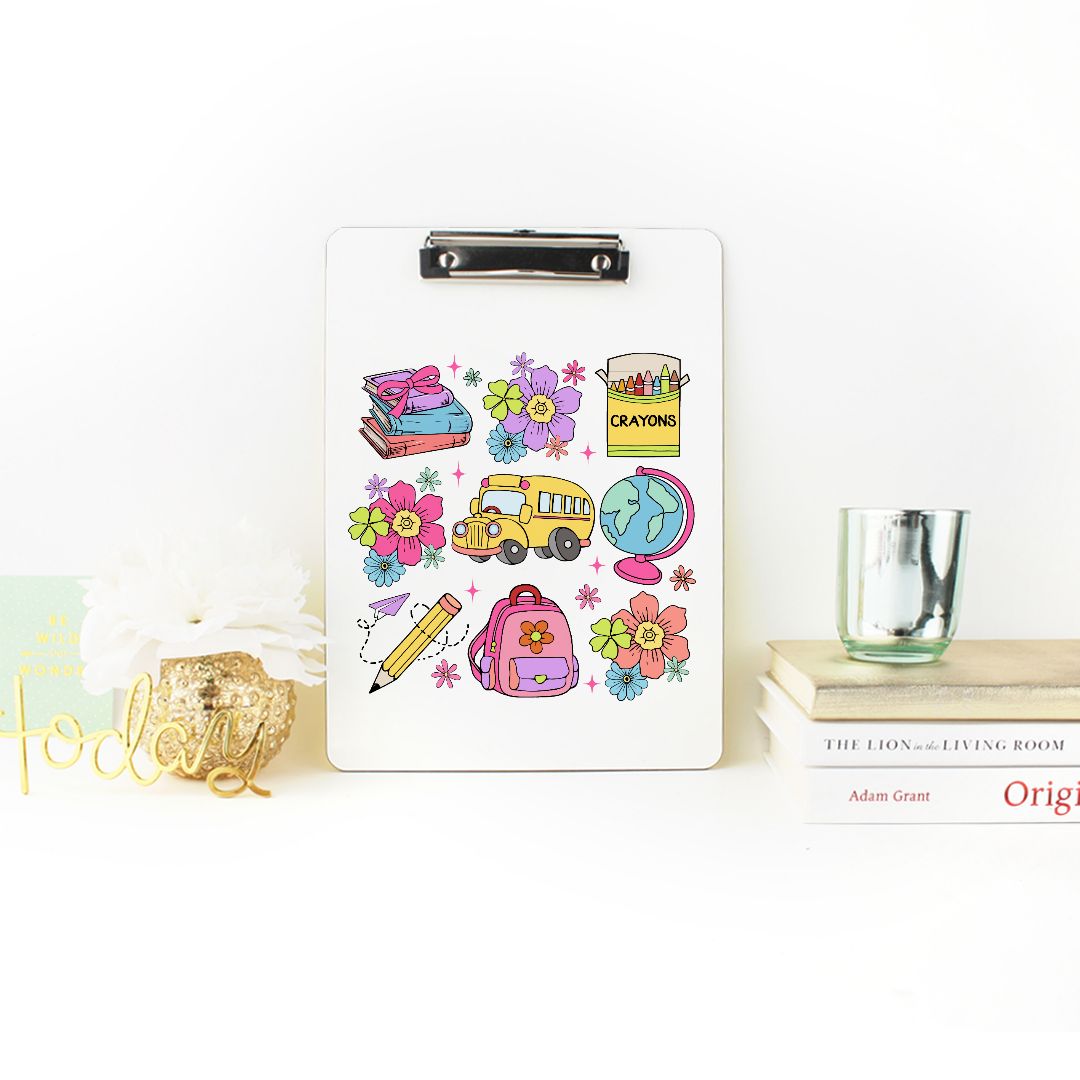 Back to School Again Clipboard