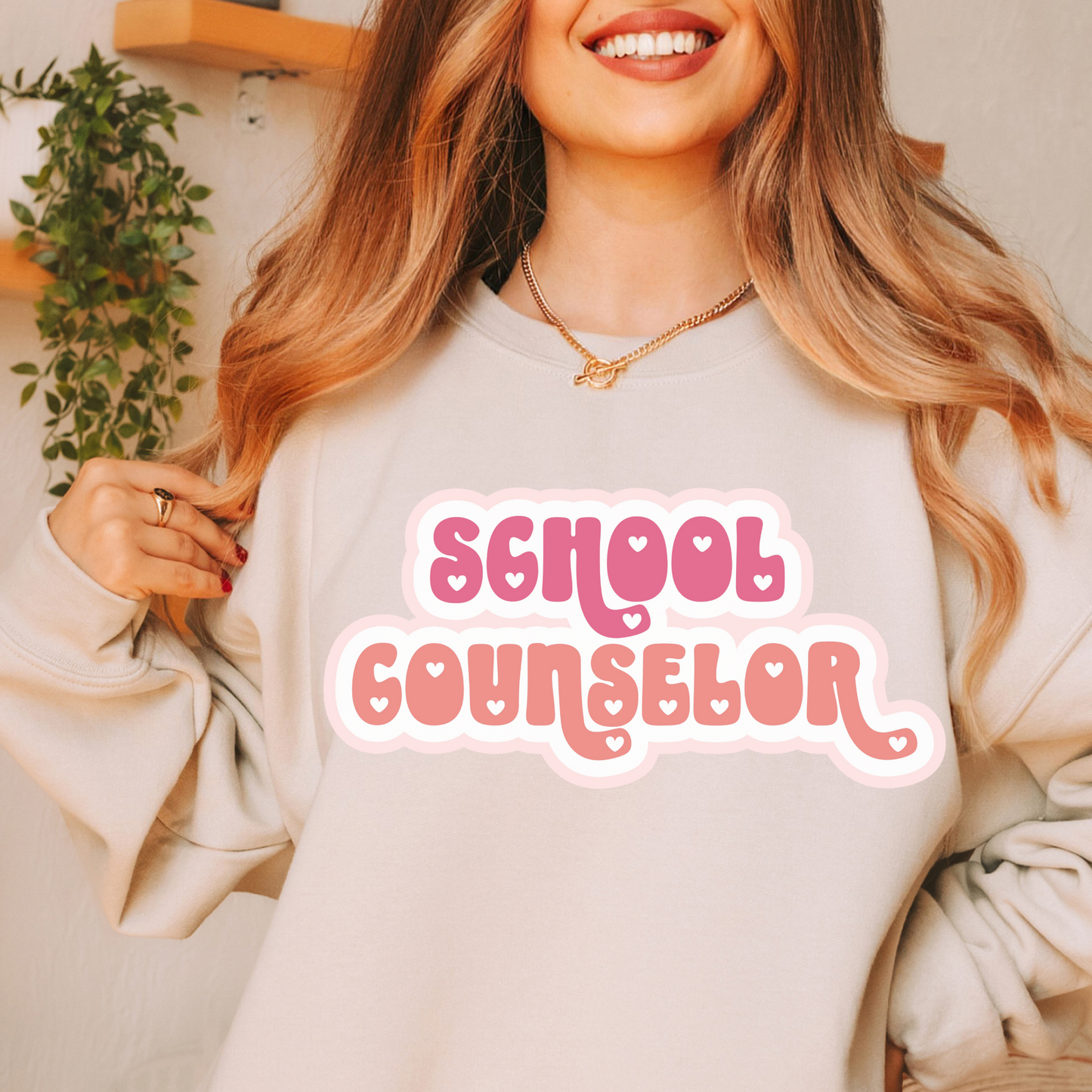School Counselor Love Pullover