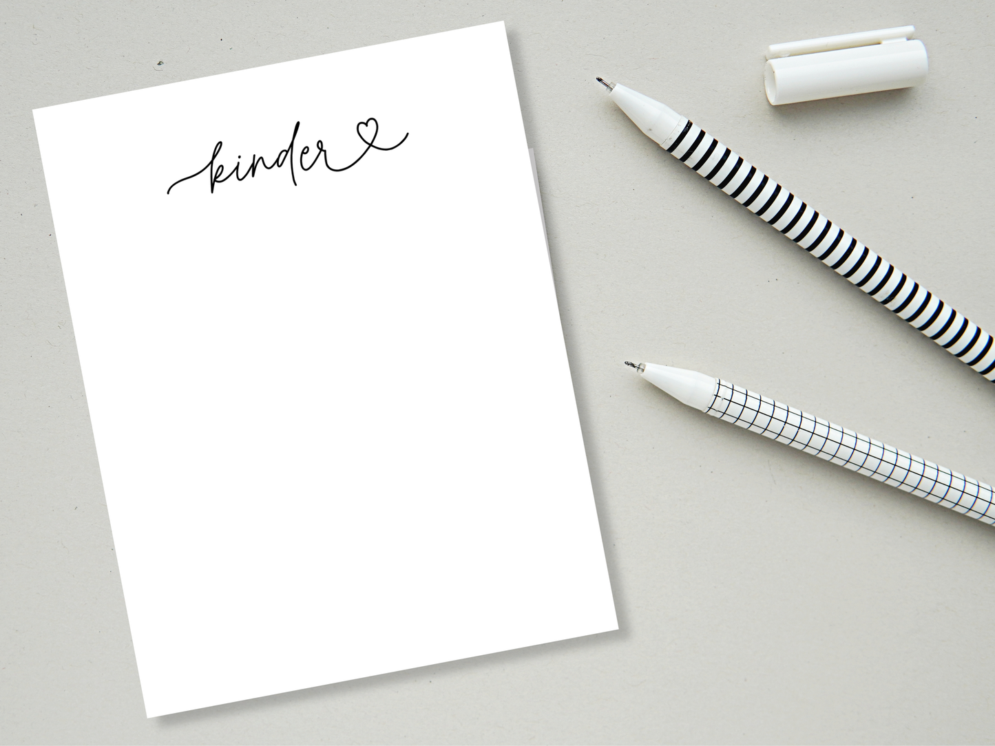 Love Script Professional Title Notepads