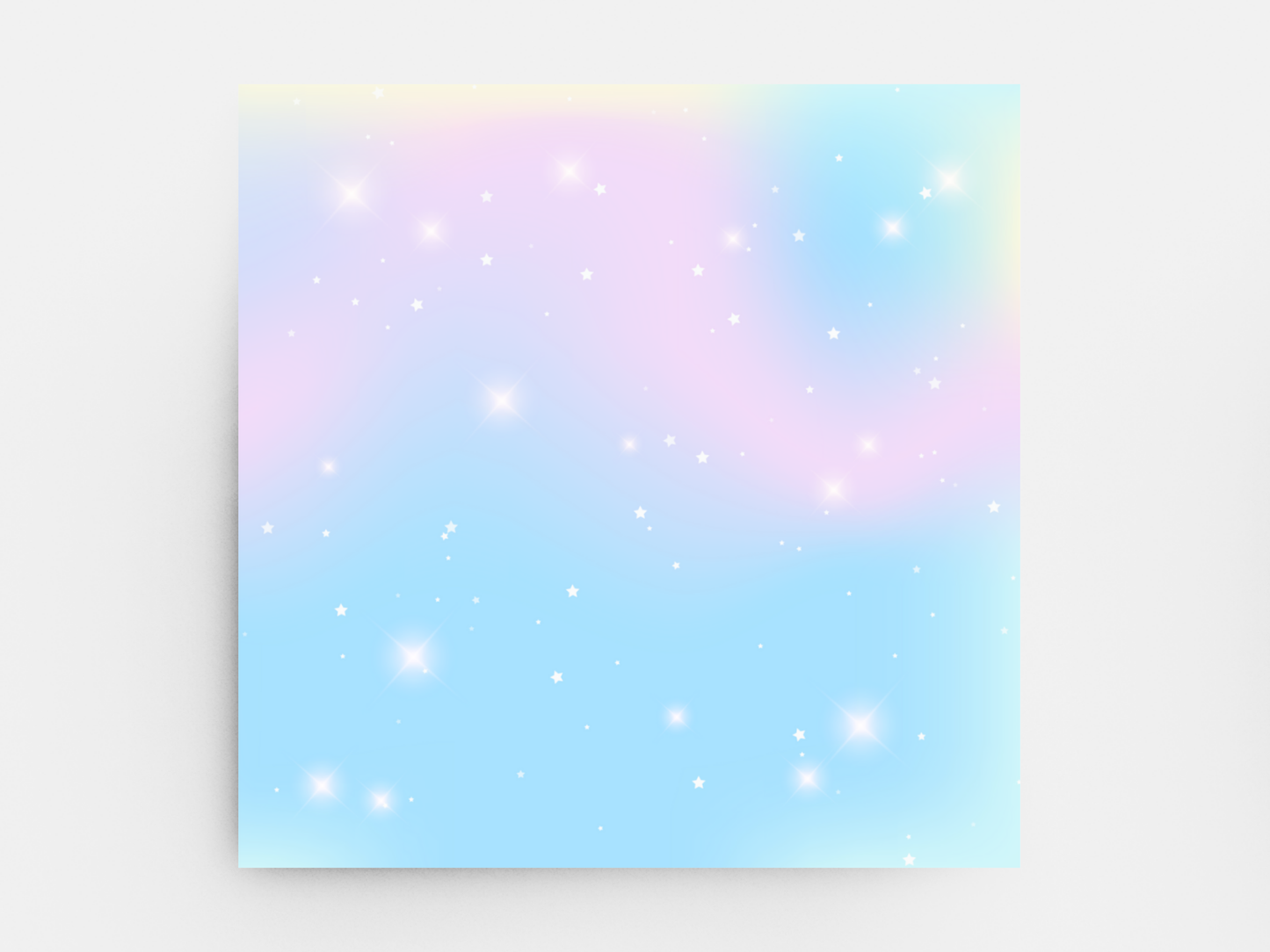 Pastel Galaxy Sticky Notes