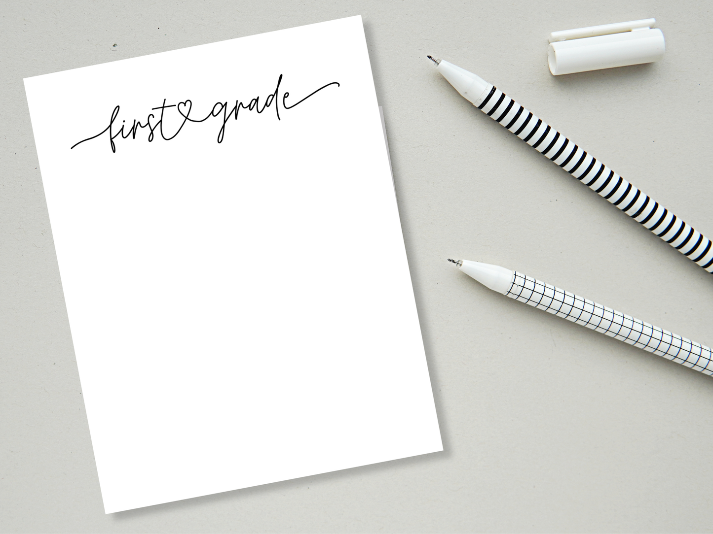 Love Script Professional Title Notepads