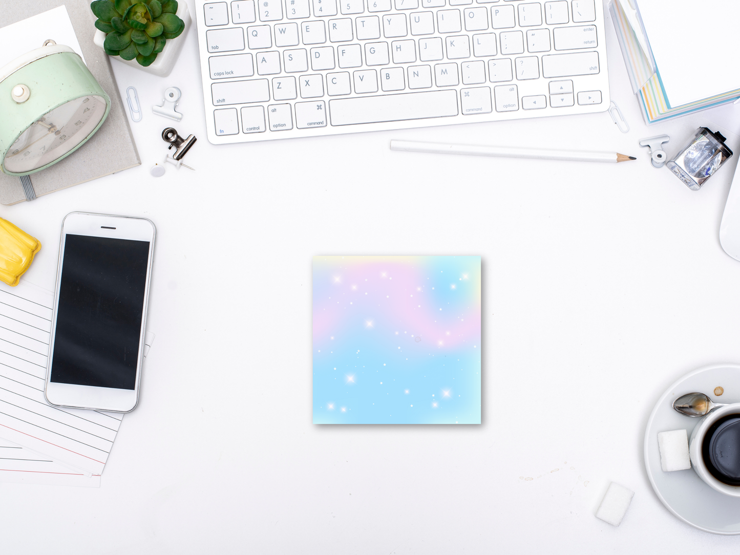 Pastel Galaxy Sticky Notes