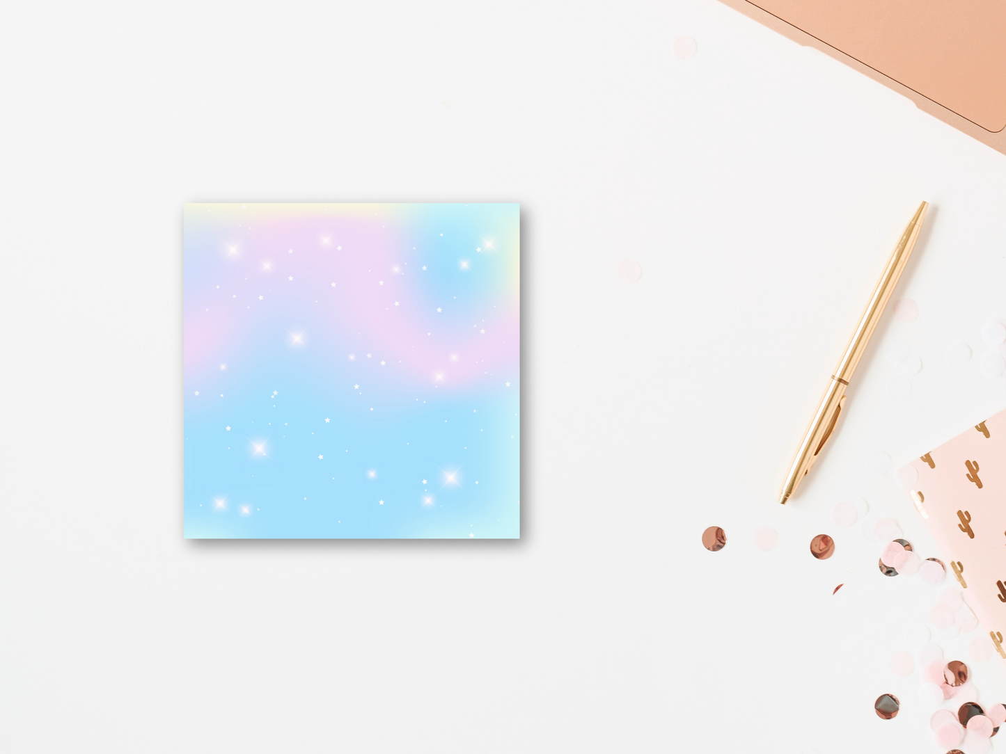 Pastel Galaxy Sticky Notes