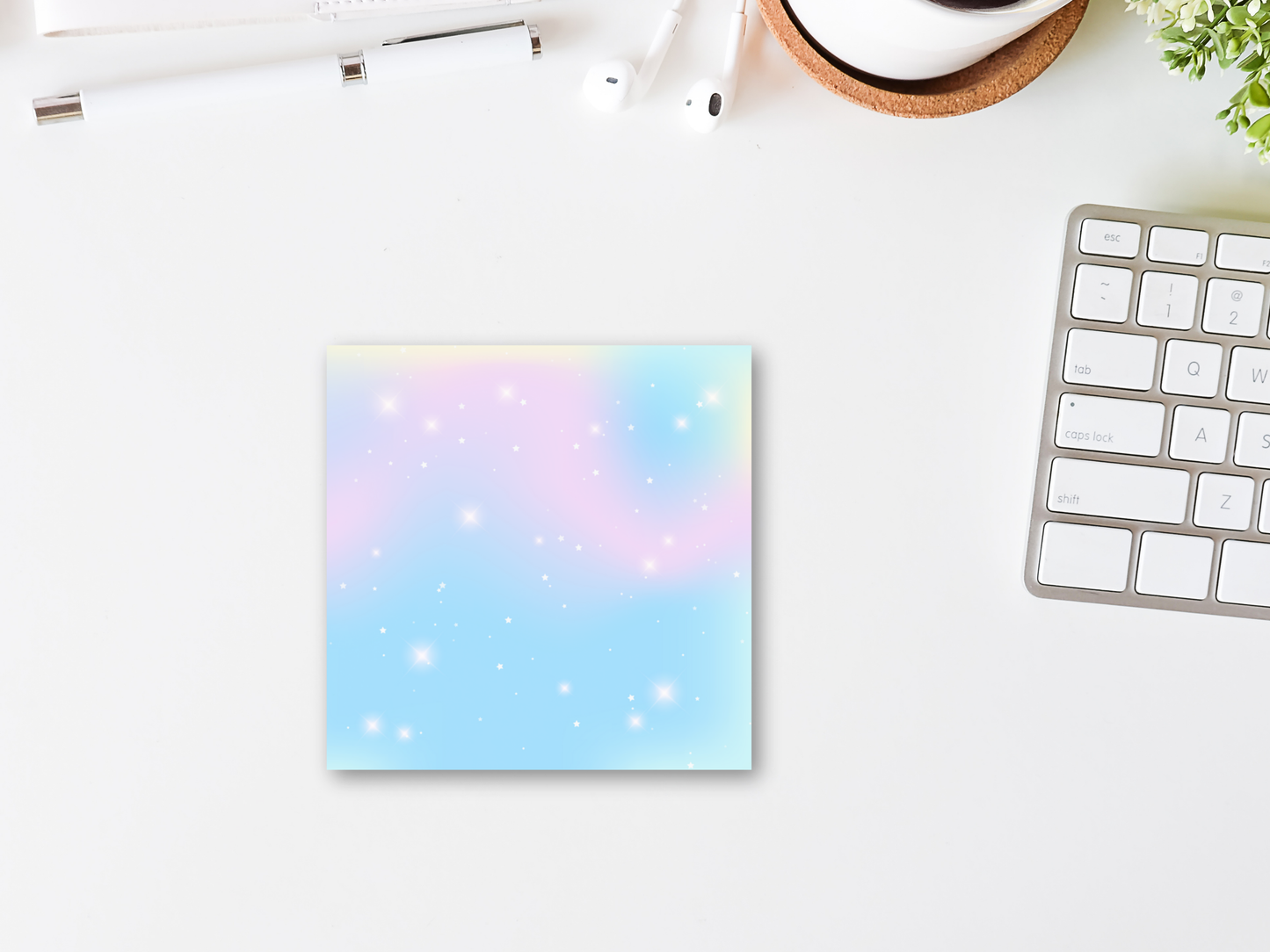Pastel Galaxy Sticky Notes