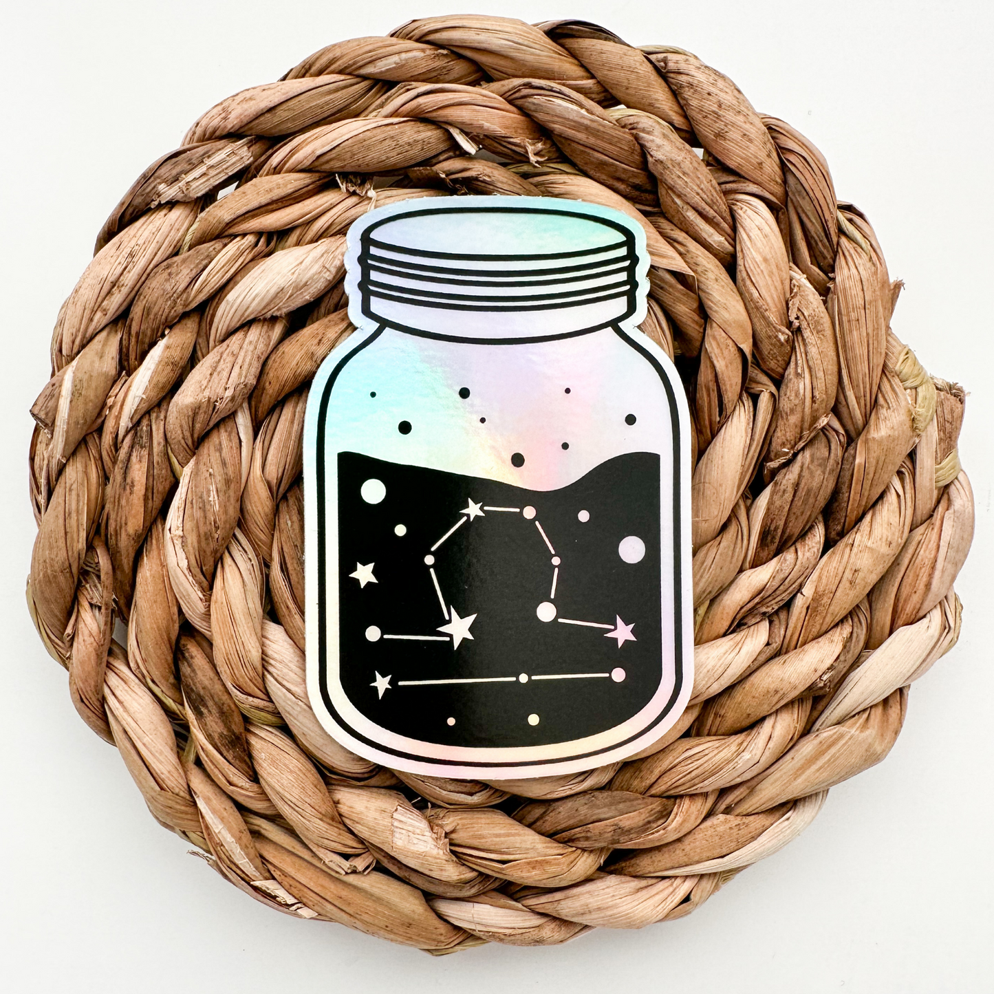 Holographic Astrology in a Jar Stickers