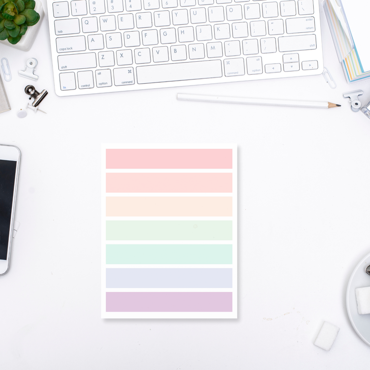 Rainbow Stripe Notepad – Play Therapy Creative