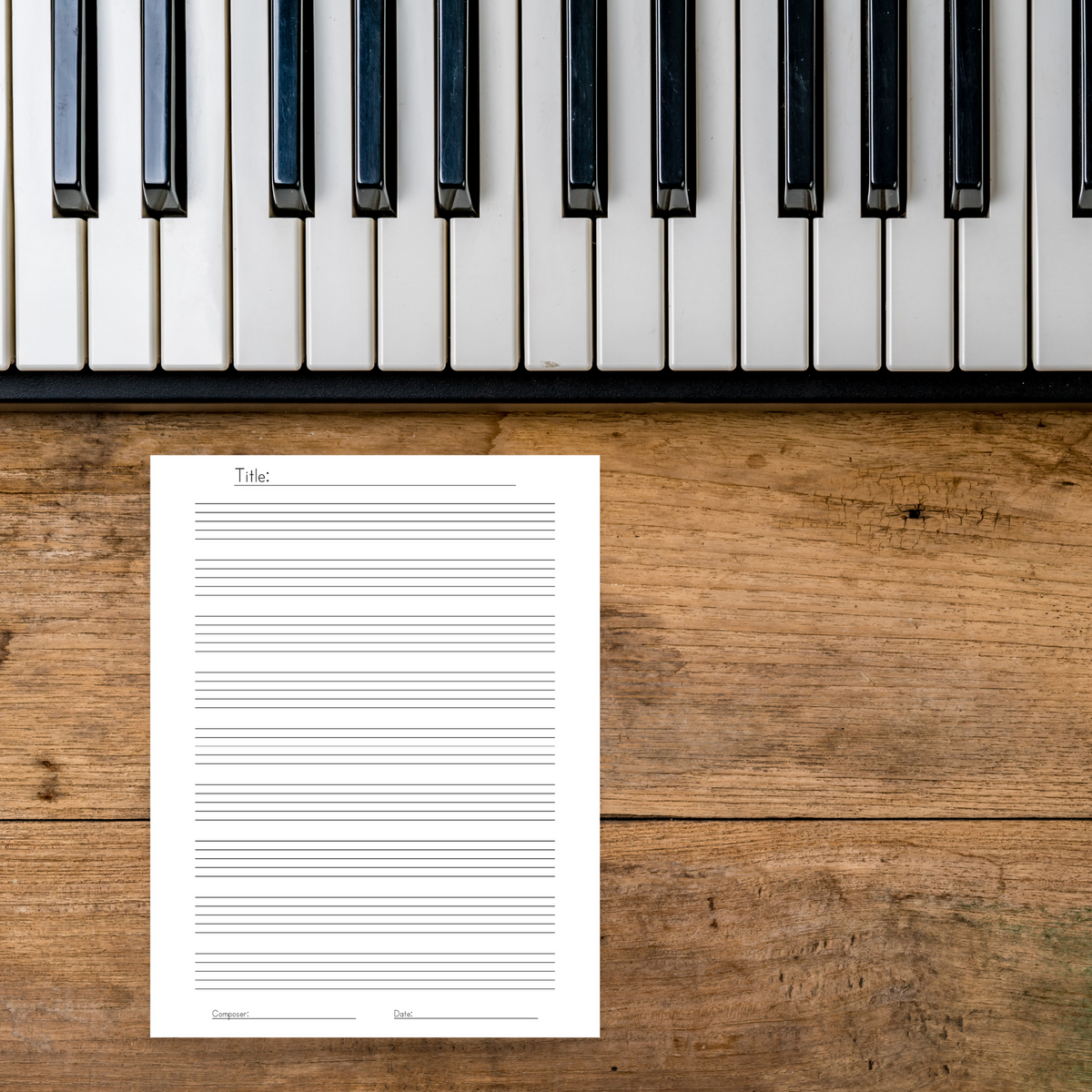 Music Sticky Notes Blank Sheet Music Sticky Notes – Play Therapy Creative